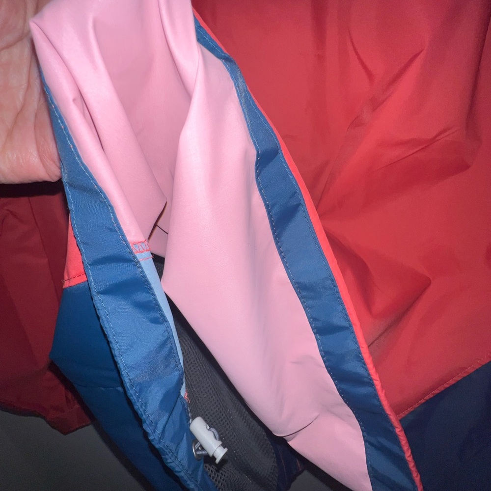 Columbia men’s wind breaker size L like new 
Coral-reddish color with navy blue - Picture 7 of 11